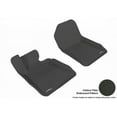 thumbnail image 2 of 3D MAXpider 2007-2013 Fits BMW 3 Series Convertible Kagu 1st Row Black Carbon Fiber Embossed Pattern Floor Mat L1BM02411509, 2 of 3