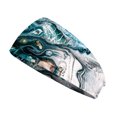 thumbnail image 1 of Diadema de ganchillo Qarigey Elástico Tie-dye Antideslizante Type3 NO3, 1 of 6