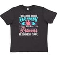 thumbnail image 3 of Inktastic Military Daughter Welcome Home Daddy Youth T-Shirt, 3 of 5