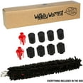 WoollyWormit Wheel Brush, Multipurpose Auto and Car Detailing Tool