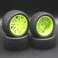 thumbnail image 3 of 4 piezas de áticos RC 1:10, accesorios de , ículos de montaje, modelo todoterreno, áticos de ruedas para HPI 94107 Verde Macarena Neumáticos de coche RC, 3 of 3