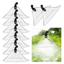 10 Pcs Drift Guard with Flat Sprayer Nozzle Shield for Most Sprayer From Drifting, Suitable for Farm Garden Lawn