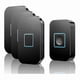 thumbnail image 1 of 2024 New Wireless Doorbell Set - 400m Range Ip55 Waterproof Outdoor Front Doorbell With 3 Plug-in Receivers, 60 Melodies, And 5 Volume Levels, 1 of 4