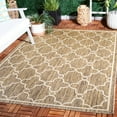 thumbnail image 2 of SAFAVIEH Courtyard Harmon Geometric Indoor/Outdoor Area Rug, Toast, 8' x 10', 2 of 6