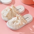 thumbnail image 2 of Godom Girls Slippers Non-Slip Super Soft Slides Bathroom Thick Sole Sandals Kid Cloud Slides, 2 of 6