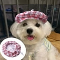 thumbnail image 1 of Stylish French Artist Pet Hat Adjustable Baseball Cap for Dogs and Cats Party Celebration Accessory, 1 of 4