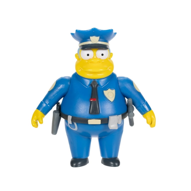 The Simpsons 2.5 inch Tall Scaled Collectible Chief Wiggum