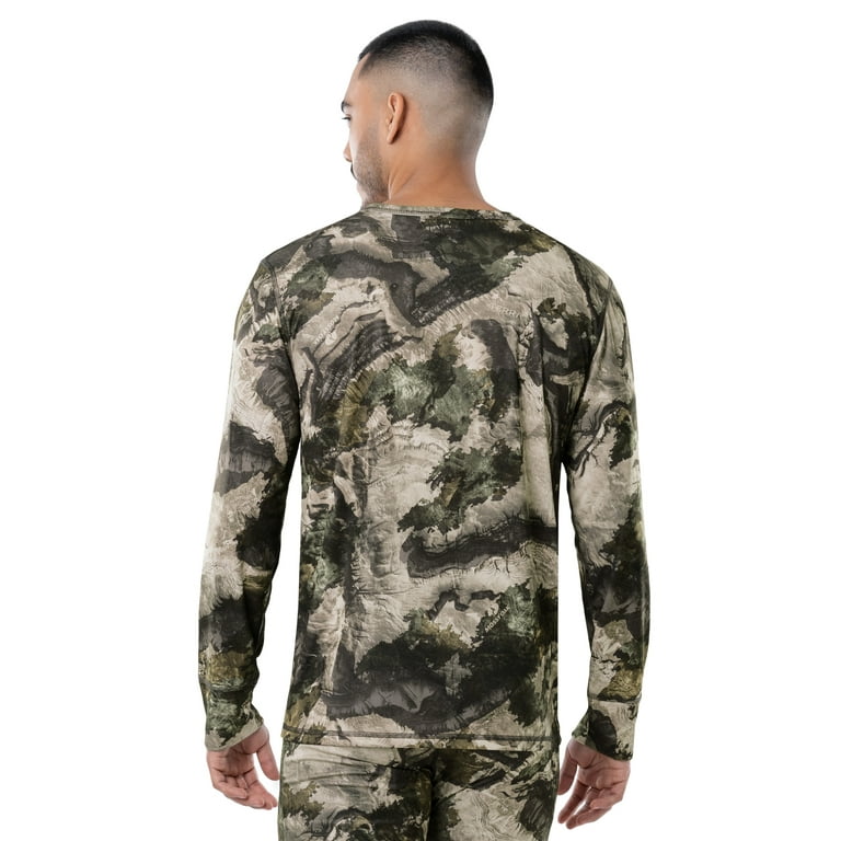 Real tree orange camo polyester long sleeve with Holomoku on front –  HOLOMOKU