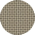 thumbnail image 1 of Ahgly Company Machine Washable Indoor Round Transitional Golden Blonde Gold Area Rugs, 5' Round, 1 of 7
