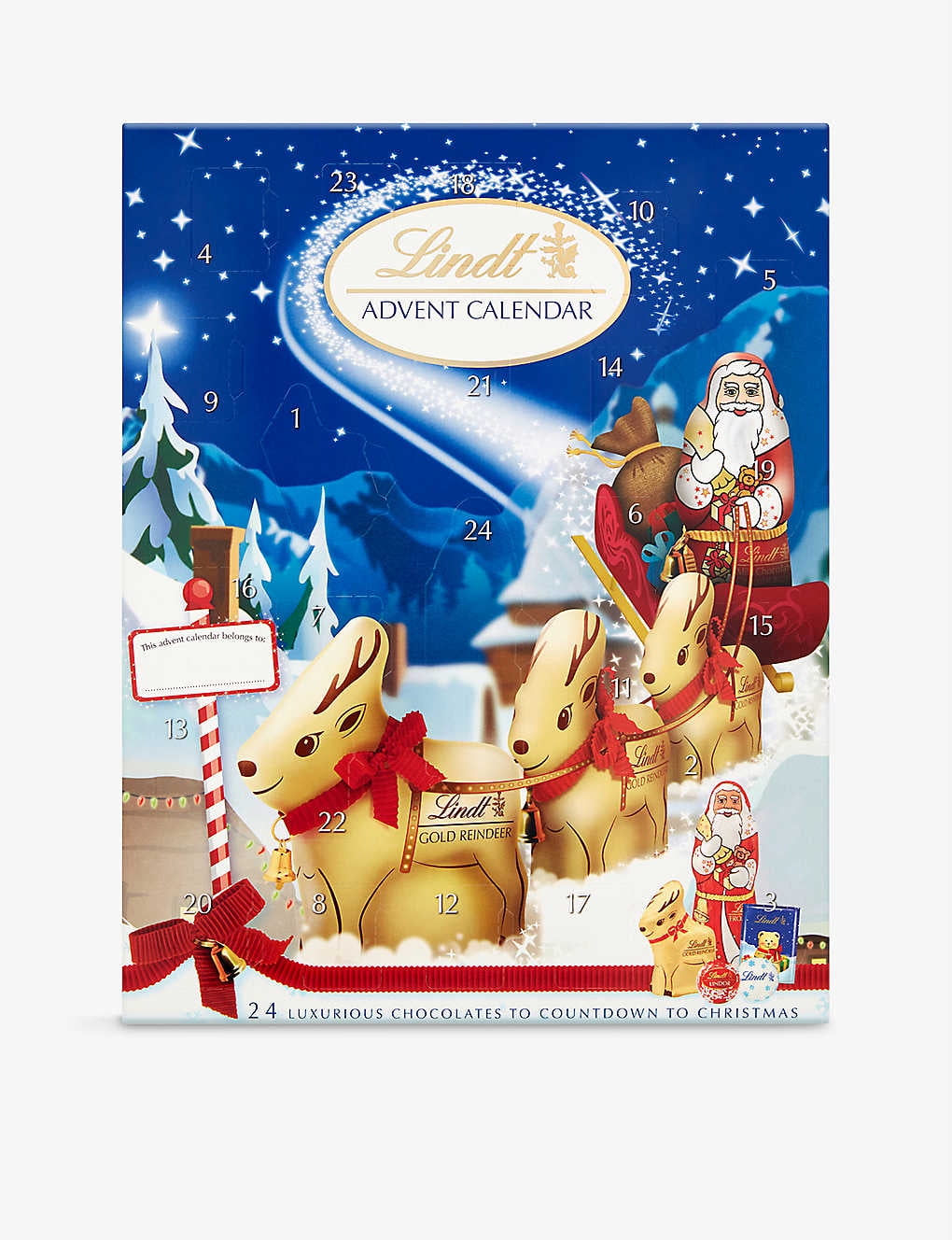 LINDT Chocolate Advent calendar 160g
