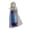 Blue Pink, variant on Acrylic Hourglass Keychain Double Color Liquid Motion Oil Leakage Effect Soothing Stress Relief Desk Decor Injection