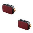 thumbnail image 3 of ZLight Speaker outdoor wireless speaker hands-free call rechargeable compatible 4.2 speaker plastic speaker Red 2Set, 3 of 6