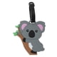 thumbnail image 1 of Ofertas Únicas 1 Pc Etiqueta de Equipaje Koala para Viajar Gris Negro, 1 of 5