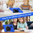 thumbnail image 3 of XYX Case for Xiaomi Redmi Pad SE 8.7 4G with 360 Degree Rotating, Hand Strap, Shoulder Strap, Blue, 3 of 7