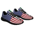 thumbnail image 6 of American flag Italian Italian Roots Family Heritage Shoes Sneakers Black Size 11, 6 of 7