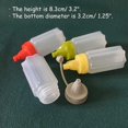 thumbnail image 2 of 8pcs Mini Condiment Squeeze Bottle Syrup/Ketchup/Sauce/Honey/Salad Dressing Container School Lunchbox Dispensers Dipping Containers for Work/School, 2 of 5
