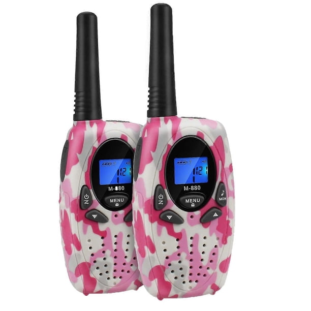 Walkie Talkie para niños con cargador y pilas