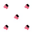thumbnail image 3 of Electronicheart Silicone Smartwatch Charging Holder Portable Small Charger Storage Stand Display Support Base Rack Organizer Accessories Pink 5Set, 3 of 6