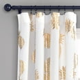 thumbnail image 3 of Lush Decor Pineapple Toss-Wp-Gold-Pair-52" X 84", 3 of 7