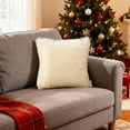 thumbnail image 5 of Kdkad 18x18 Inch Soft Plush Throw Pillow Cover, Double Sided Cushion Cover with Hidden Zipper, Decorative Home Decor for Sofa, Couch, Bed and Car, 5 of 8