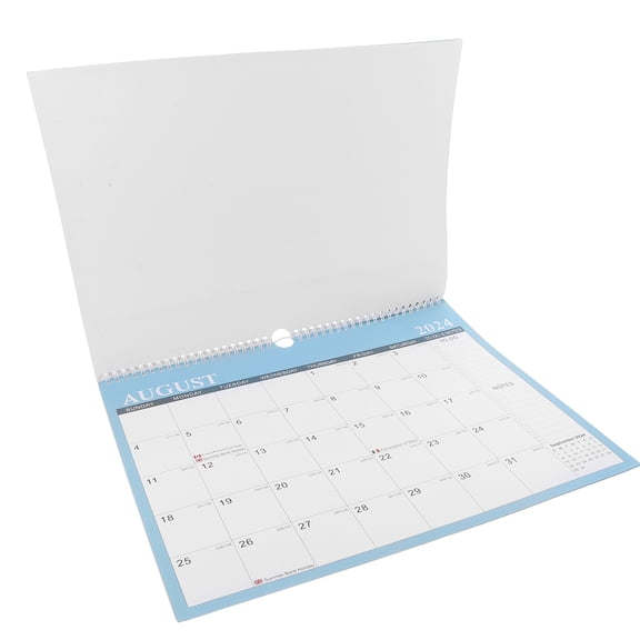LOLIPPYY 2024-2025 Monthly Calendar for Scheduling, Made with Paper and Metal, Ideal for Decoration