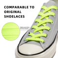 thumbnail image 3 of 3pair 3/8" Double Layer Flat Athletic Shoe Laces Strings for Sneakers 24-72 Inch, 3 of 9