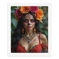 thumbnail image 5 of Paint by Numbers Kit for Adults, Colorful Floral Face Makeup Art Paint by Numbers, Easy Paint by Numbers Kit for Adults Beginner, DIY Adult Paint by Number Kits on Canvas, 12x16in Home Decor, 5 of 7
