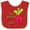 Red and White, variant on Inktastic You Make My Heart Skip a Beet Boys or Girls Baby Bib