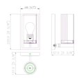 thumbnail image 2 of Z-Lite 1 Light Wall Sconce, 2 of 8