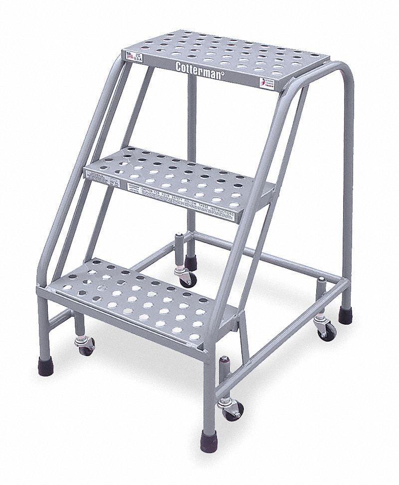 COTTERMAN Rolling Ladder,Welded,Platform 30In H 1003N1820A6E10B3C1P1 ...