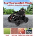 thumbnail image 3 of Garvee 24V Kids Electric Vehicle with Parental Controls – 6MPH 200W 4x4 Ride-On Truck, Adjustable Seat, Music, and Off-Road Capability for Boys and Girls Ages 3 and Up,Black, 3 of 7