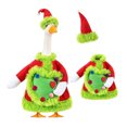 thumbnail image 2 of Christmas Porch Goose Outfit Set, Classic Holiday Costume Kit with Festive Accessories, Traditional Christmas Outfit Suitable for 23 Inch Large Porch Goose Statue, 2 of 8
