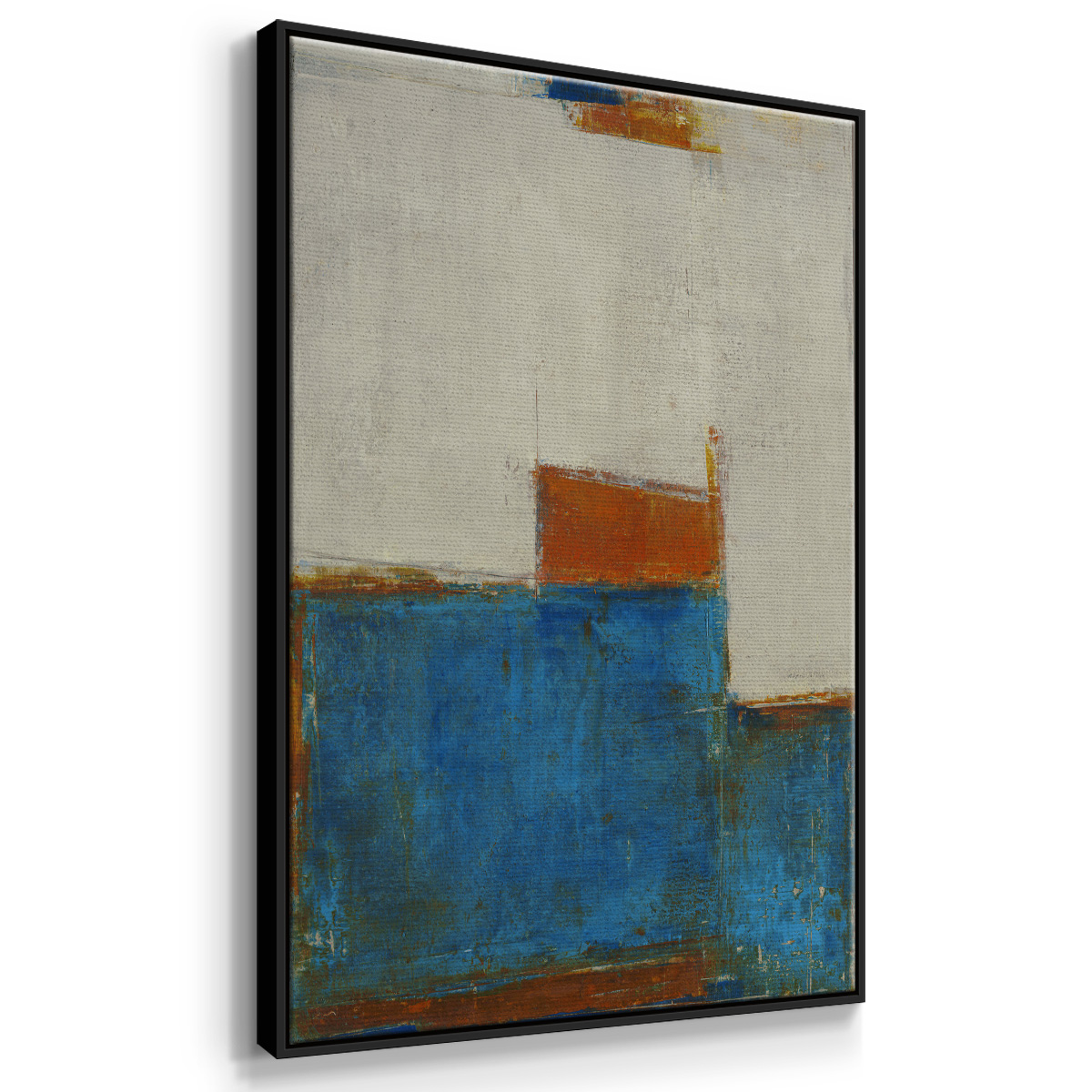 Sunset for Somebody Framed Premium Gallery Wrapped Canvas - Ready to Hang - 27 x 41 - Black Floating Frame