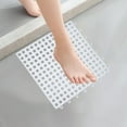 thumbnail image 4 of EIGTHTAIL 11.8”x11.8” Interlocking Floor Tiles with Drain Holes Soft PVC Non Slip Shower Floor  Modular Interlocking Cushion  for Drain  Pool  Patio  Balcony  Kennel  Poultry  Floor Grid, 4 of 7