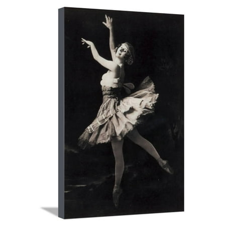 Anna Pavlova the Russian Ballet Dancer Stretched Canvas Print Wall