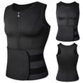thumbnail image 2 of Neoprene Sauna Suit for Men Zipper Waist Trainer Vest Tank, 2 of 8