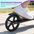 thumbnail image 3 of 2 LED Light-Up Wheels Kids Scooter – Collapsible, Lightweight, 4-Level Adjustable Handlebar, Outdoor Ride-On Toy for Children Ages 3-10, 3 of 8