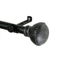 thumbnail image 2 of 13/16" Dia Adjustable 66-120" Bria Curtain Rod in Black, 2 of 3