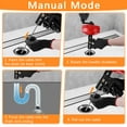 thumbnail image 4 of 25 FT Plus Double Mode Drain Snake Tools, 13-in-1 Drain Auger for Sink and Drain Unblocking, 4 of 9