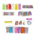 thumbnail image 3 of Kit de Suministros para Juguetes, Bolas de Espuma con Purpurina, de Pecera, Conchas, Abalorios de Juguete, Rebanadas de Frutas, Juguetes Juego de 82 piezas. Macarena Equipo para hacer limo, 3 of 8