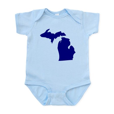

CafePress - Michigan Infant Bodysuit - Baby Light Bodysuit Size Newborn - 24 Months