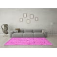 thumbnail image 3 of Ahgly Company Indoor Rectangle Oriental Pink Traditional Area Rugs, 4' x 6', 3 of 4