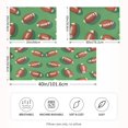 thumbnail image 2 of Yayeee Pillowcase Standard Size Set of 2 Satin Wrinkle Resistant Pillow Case, American Footballs, 2 of 8