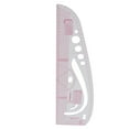 thumbnail image 4 of 3245 Tailor Ruler High Accuracy Transparent Body Professional Plastic Multifunction Ruler for Costume Designing, 4 of 14