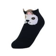 thumbnail image 3 of Women's 6 Pairs of Cute Picot Animal Printed Anklet Cozy Plush Soft Slipper Socks, 3 of 8