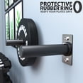 thumbnail image 5 of Synergee Weight Plate Storage Pegs. Wall Mounted Storage, 2" Opening Weight Holder. 275lb Capacity Gym Storage Rack. Two Pegs., 5 of 7