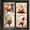 C, variant on HOARBOEG Christmas Wall Stickers for Room - Holiday Themed Peel and Stick Decals for Bedroom, Playroom Decor - Santa, Bearded Man, Snowflakes, Tree Designs