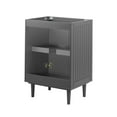 thumbnail image 5 of Modway Augusta Modern Bathroom Vanity, MDF Wood Gray, 24" W, 44 lb, 5 of 9