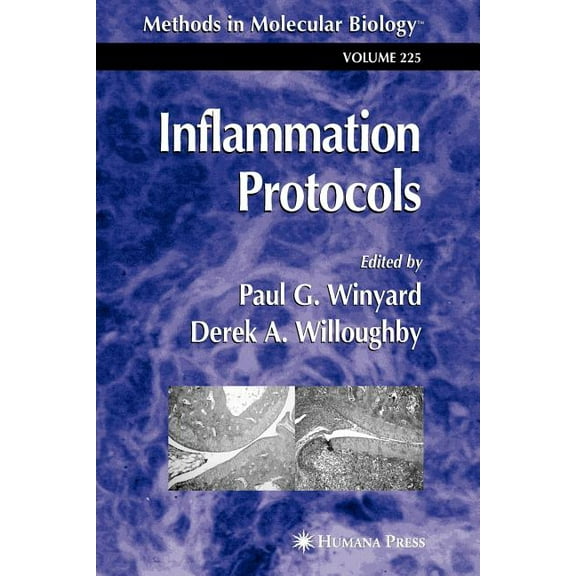 Methods in Molecular Biology Inflammation Protocols, Book 225, (Paperback)