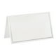 thumbnail image 1 of Tarjetas de saludo en blanco Uxcell, paquete de 50, tarjeta en blanco decorativa plegable, tono plateado blanco, 1 of 5
